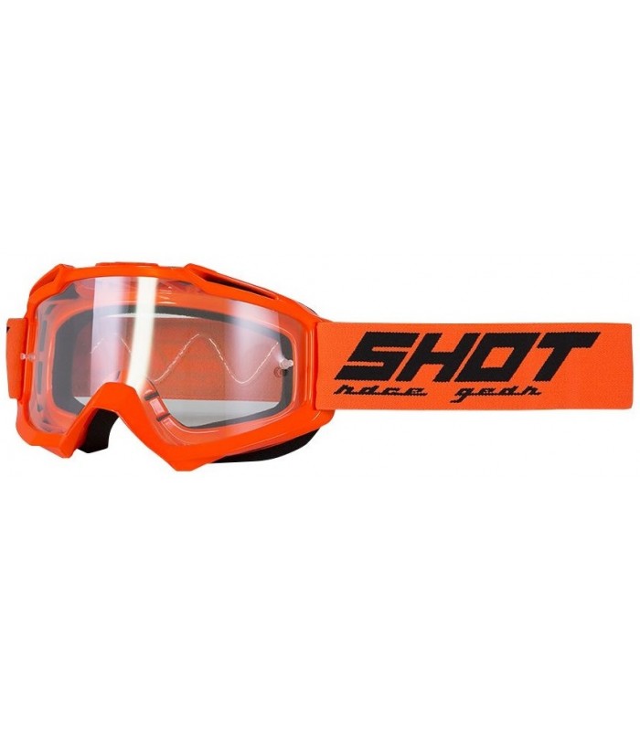 Очки кроссовые SHOT ASSAULT neon orange